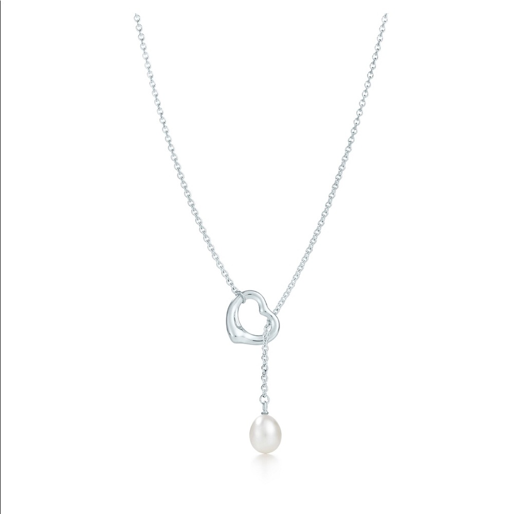 Tiffany & Co Elsa Peritti Open Heart Necklace